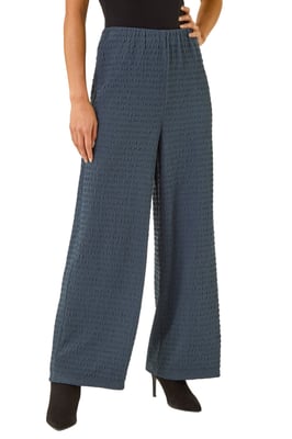 Petite Textured Stretch Trouser