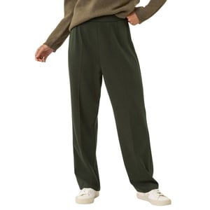 Petite Straight Leg Ponte Stretch Trouser