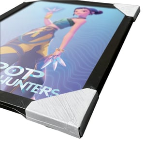 K-Pop Demon Hunters Zoey Framed Poster (Multicoloured)