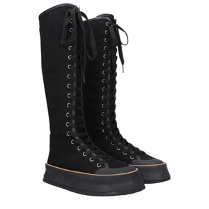 Hightop Veterschoenen met Platform