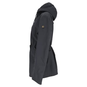 Boss by Hugo Boss Hooded Parka Jacket in Black Cotton