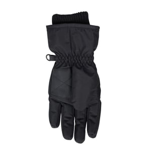 Mountain Warehouse Kinderen Faux Fur Gevoerde Isotherm Sneeuwhandschoenen (Zwart)