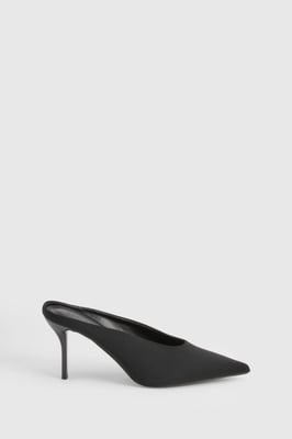 Pointed Mule Court Shoes