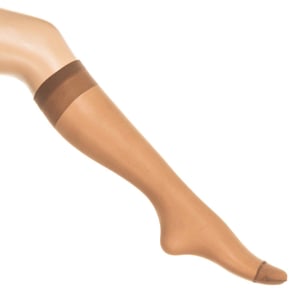 2er-Pack Helanca Damen Mini-Strumpfhose, transparent, elastisch, 20 DEN KETY