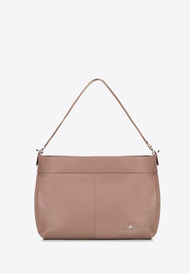Wittchen Dames shopper van natuurleer met afneembaar handvat, beige