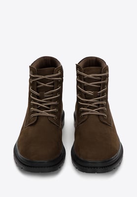 Wittchen Heren Veterschoenen Nubuck Donkergroen Nubuck Leer