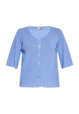 usha Vest Dames duifblauw