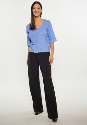 usha Vest Dames duifblauw