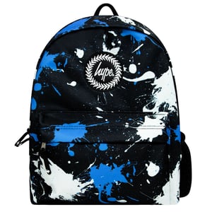 Hype Splatter Kids Black Backpack