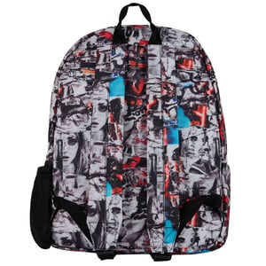 Hype Multi Magazine Tear Kids Grey Backpack