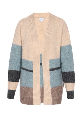 usha Vest Dames Beige Veelkleurig