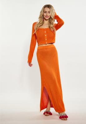 IZIA Vest Dames oranje