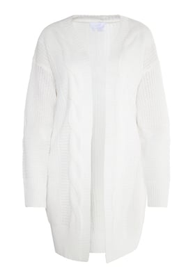 usha Longcardigan Dames wit