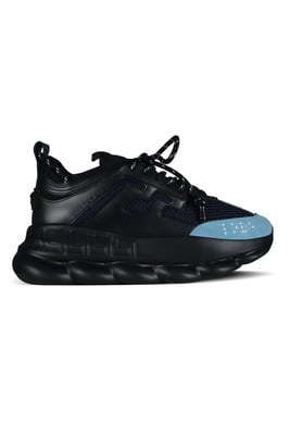 Versace Sneakers Kettingreactie Zwart