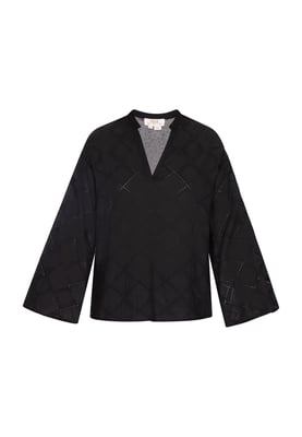 usha Blouse Dames zwart