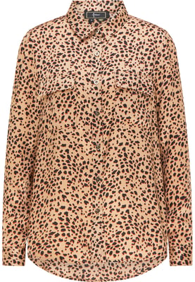 Faina Blouse Dames Beige Veelkleurig