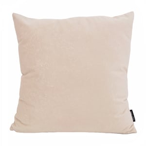 Gek op kussens! Sierkussen velvet chic beige | 45 x 45 cm | velvet/polyester