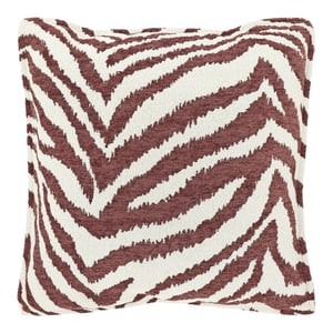 Unique Living sierkussen rowan 45x45cm marsala