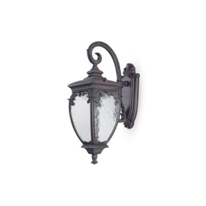 Maytoni Outdoor wandlamp fleur bronzen antiek Ø26