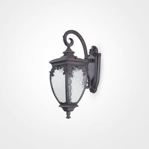 Maytoni Outdoor wandlamp fleur bronzen antiek Ø26