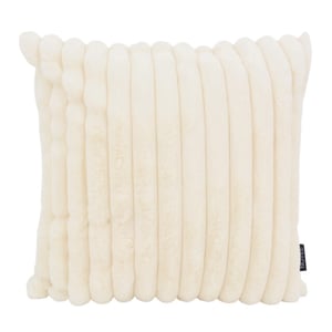NOVÉE Rosie rib creme | 45 x 45 cm | kussenhoes | polyester