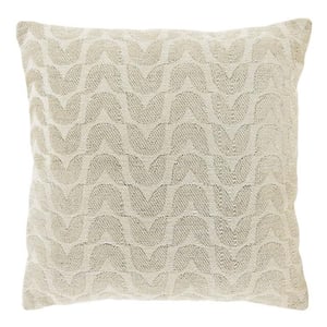 Unique Living sierkussen gozi dove white -45x45cm