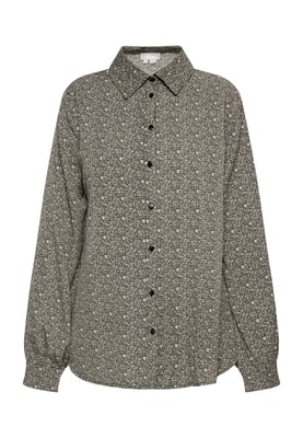 usha Blouse qisha Dames zwart/beige
