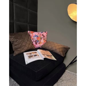 NOVÉE Sierkussen velvet cross | 30 x 50 cm | velvet/polyester