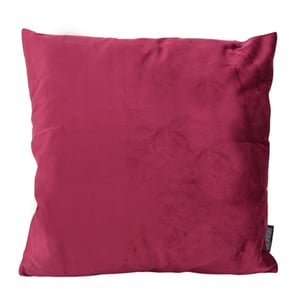 Gek op kussens! Sierkussen velvet wijn | 45 x 45 cm | velvet/polyester