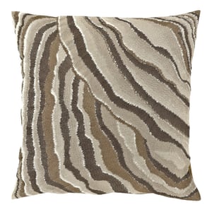 Unique Living sierkussen ezra 45x45cm rocky brown