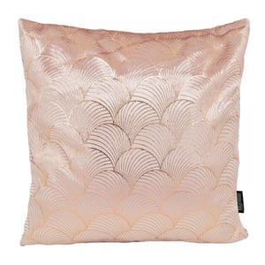 Gek op kussens! Velvet glossy zena roze | 45 x 45 cm | kussenhoes | polyester