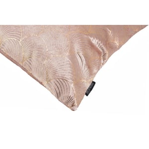 Gek op kussens! Velvet glossy zena roze | 45 x 45 cm | kussenhoes | polyester