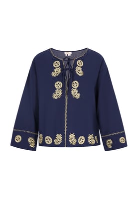 usha Blouse Dames marine