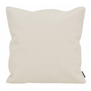 NOVÉE Embossed cream | 45 x 45 cm | kussenhoes | pu leder
