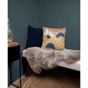NOVÉE Corduroy donkerblauw | 45 x 45 cm | kussenhoes | polyester