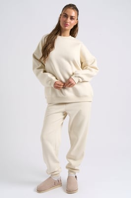 Cream Oversized Sweatshirt