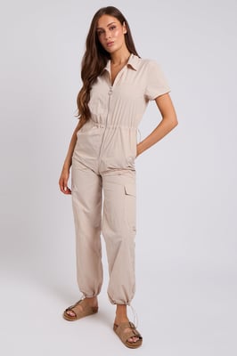 Stone Daniel Parachute Zip Through Jumpsuit