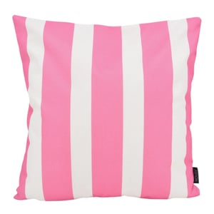NOVÉE Streep roze outdoor | 45 x 45 cm | kussenhoes | katoen/polyester