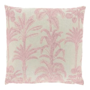 Unique Living sierkussen tilly old pink -45x45cm