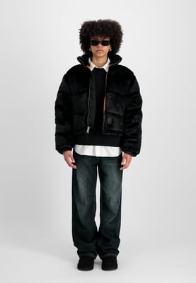 Fur Puffer Winter Jacket Women