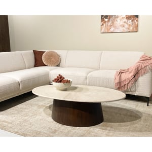 Brix salontafel bottecino oval 120cm -