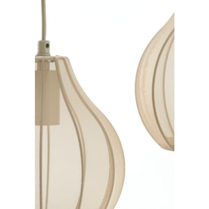 Light & Living hanglamp 5l 100x15x21,5 cm elati zand