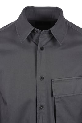 Belstaff Scale Long Sleeved Shirt Tornado Grey