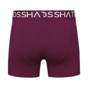 Crosshatch Heren Hovland Boxershorts (Verpakking van 3) (Prune)