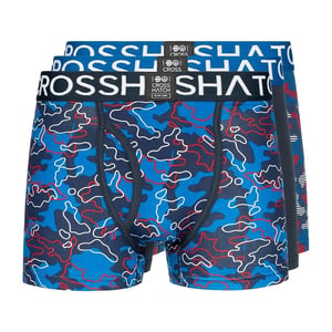 Crosshatch Herr Linamo Öppen Fly Boxer Short (Blå)
