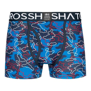 Crosshatch Herr Linamo Öppen Fly Boxer Short (Blå)