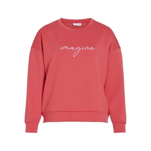 Vila Visiffi imagine o-neck ls toppb koraal