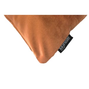 Gek op kussens! Velvet terracotta | 30 x 50 cm | kussenhoes | polyester