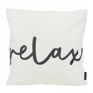 Gek op kussens! Black & white relax outdoor | 45 x 45 cm | kussenhoes | polyester