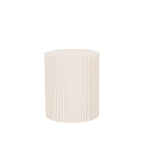 House Vitamin Side table cylinder- mdf sand 39x45cm